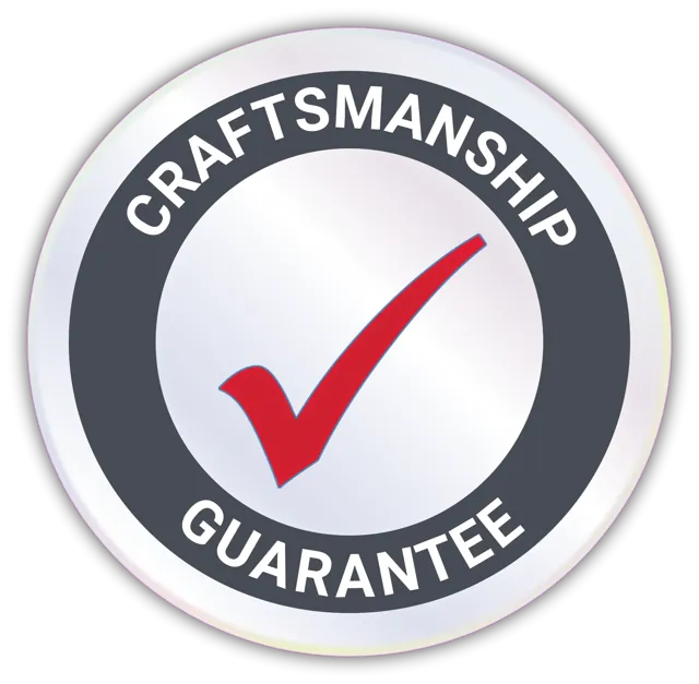 Craftsmanship guarantee logo